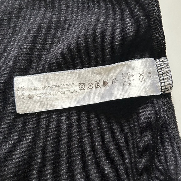 Yumiko Marieke Ballet Leotard Black Adult XS in Good Condition - Picture 9 of 12